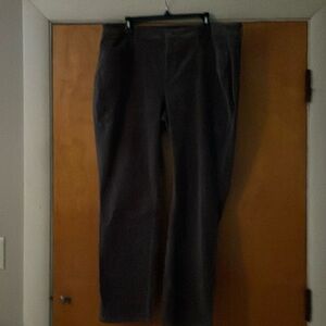 Talbots women’s 18w gray pants like new